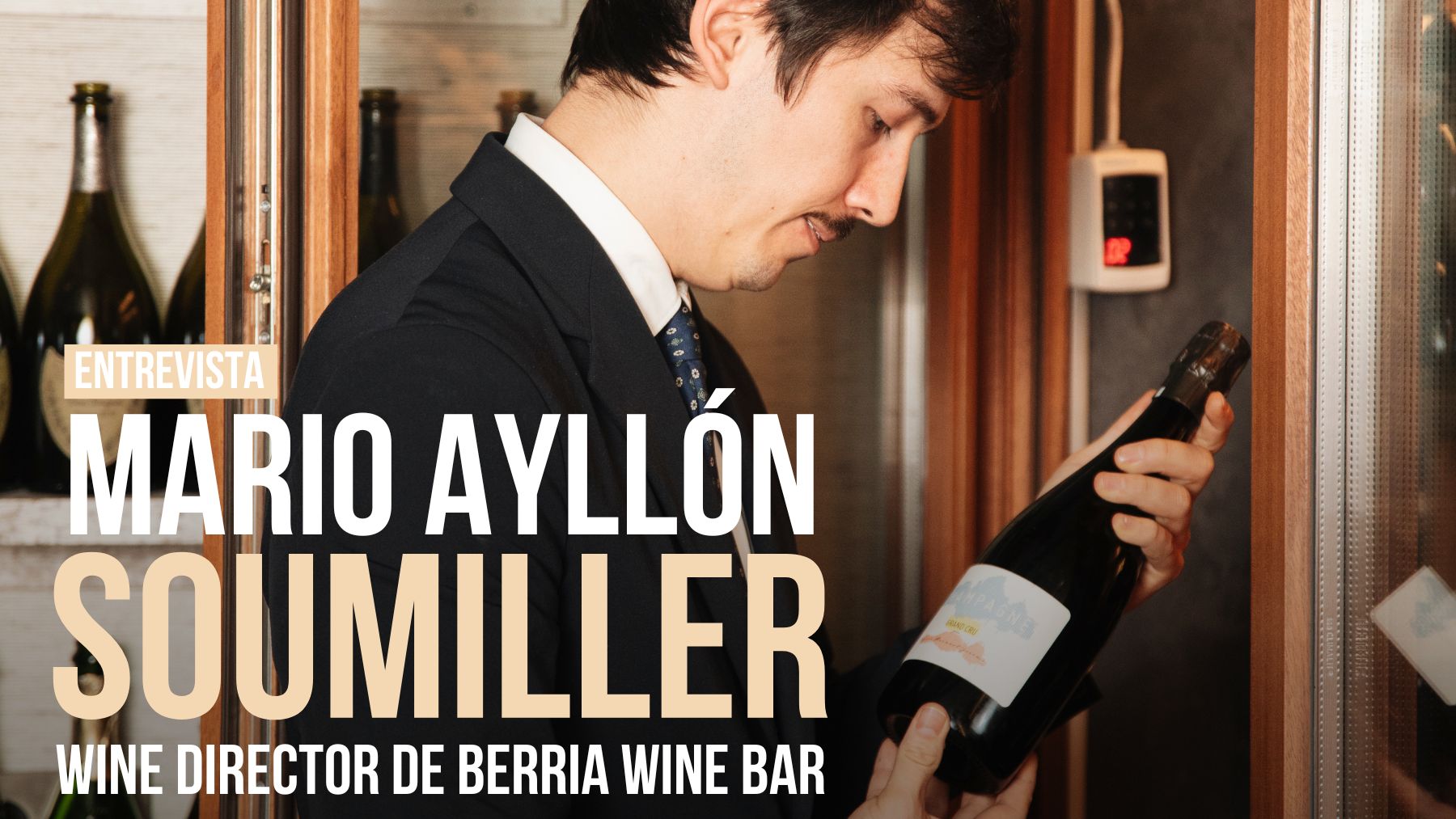 Mario Ayllón: «Amontillado, de Bodegas Alonso, es el vino perfecto para un atardecer en Marbella»