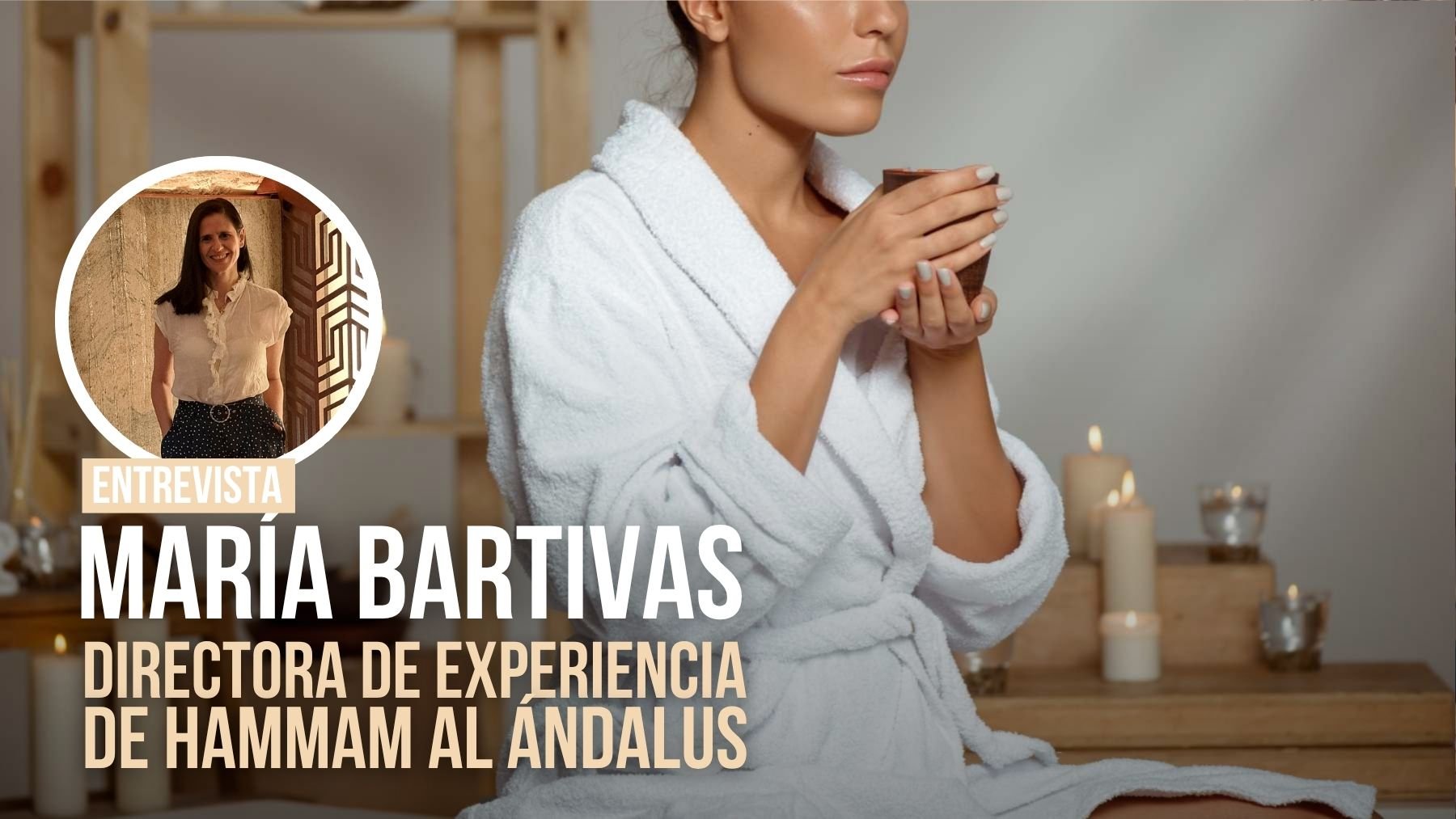 María Bartivas revela cómo crear en casa un ritual digno de un ‘hammam’: «Con brumas estimulantes»