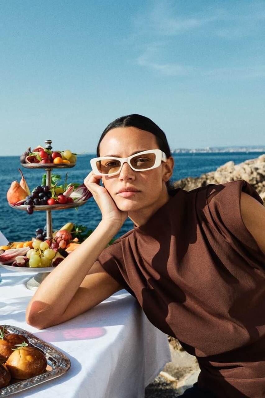 gafas de sol forma de la cara