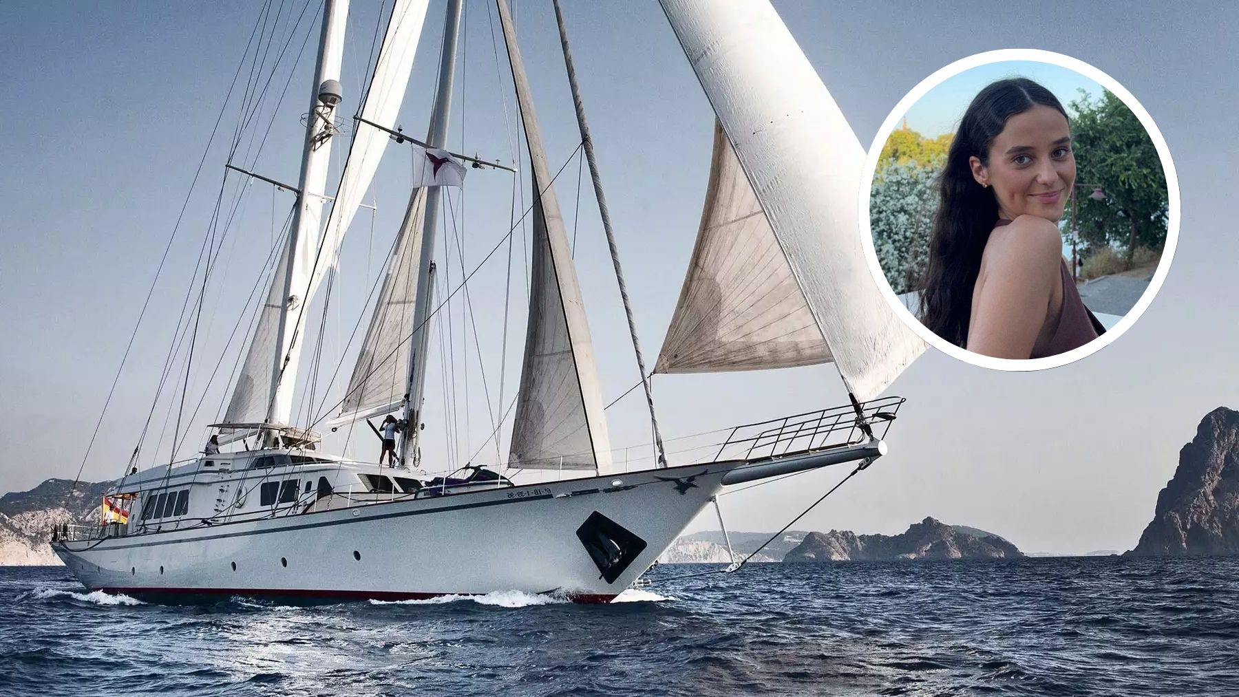 Victoria Federica en Ibiza a bordo del yate clásico de la familia Matutes, valorado en 8,5 millones