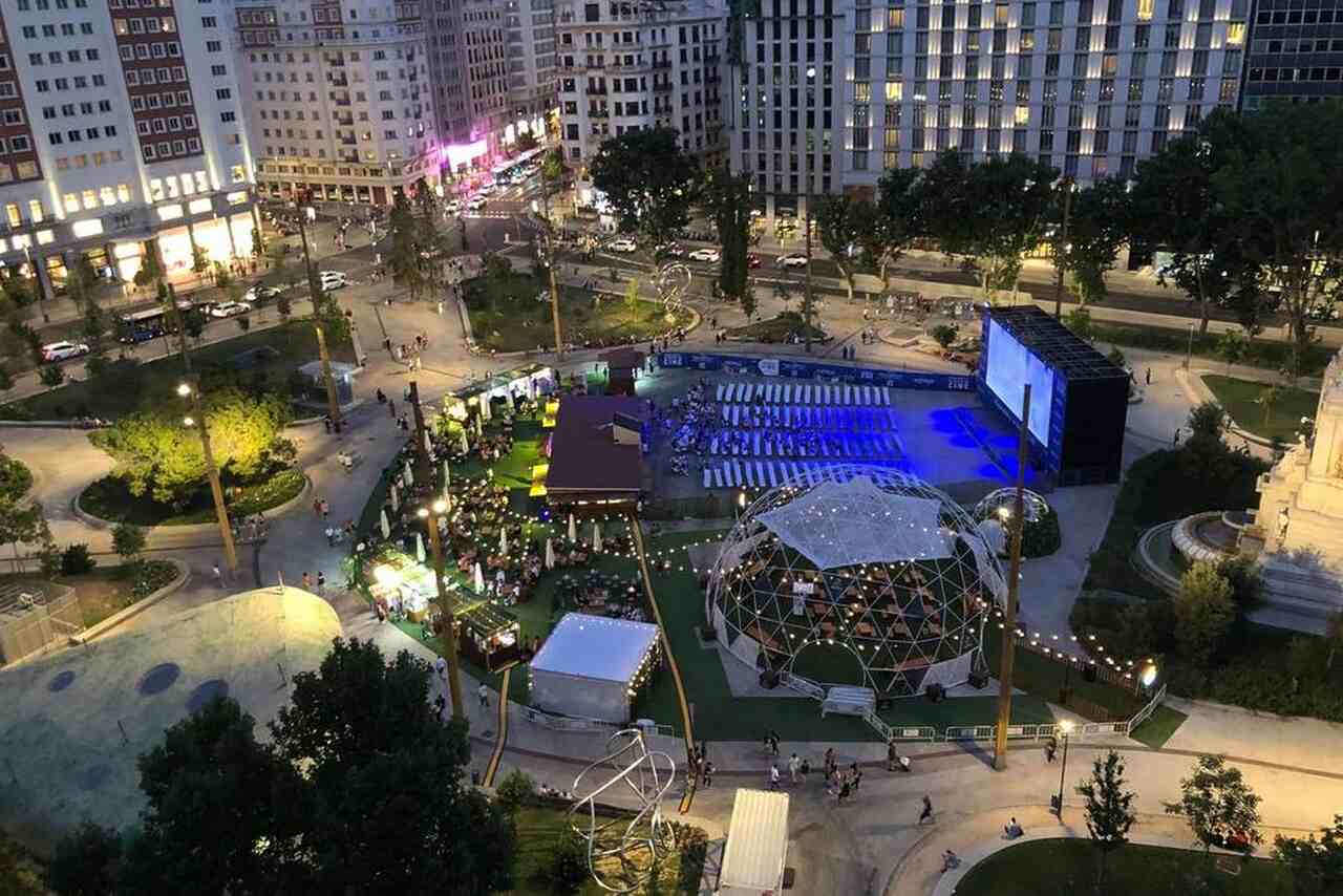 cine al aire libre