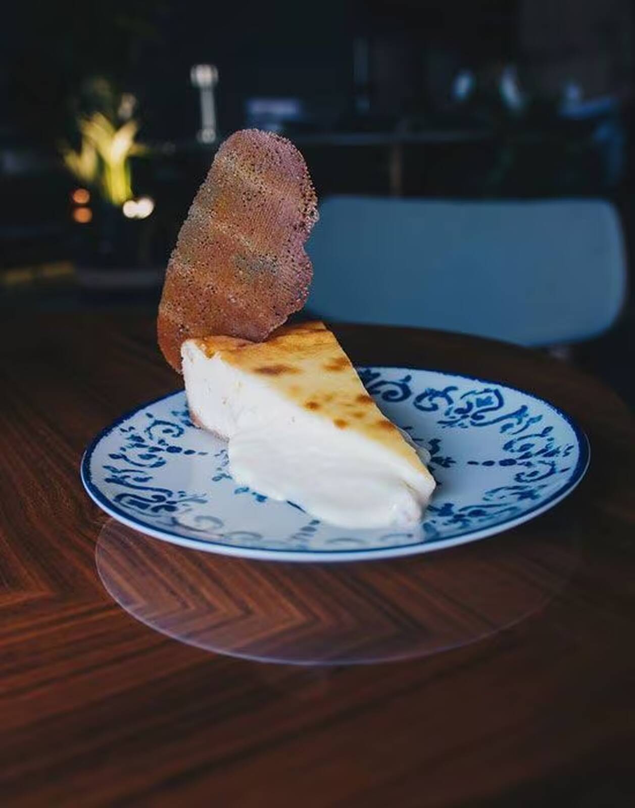 Tarta de queso de Cañadío, uno de los postres favoritos de los famosos