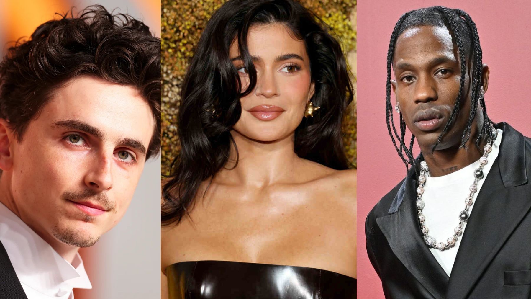 Jenner, Travis Scott y Chalamet
