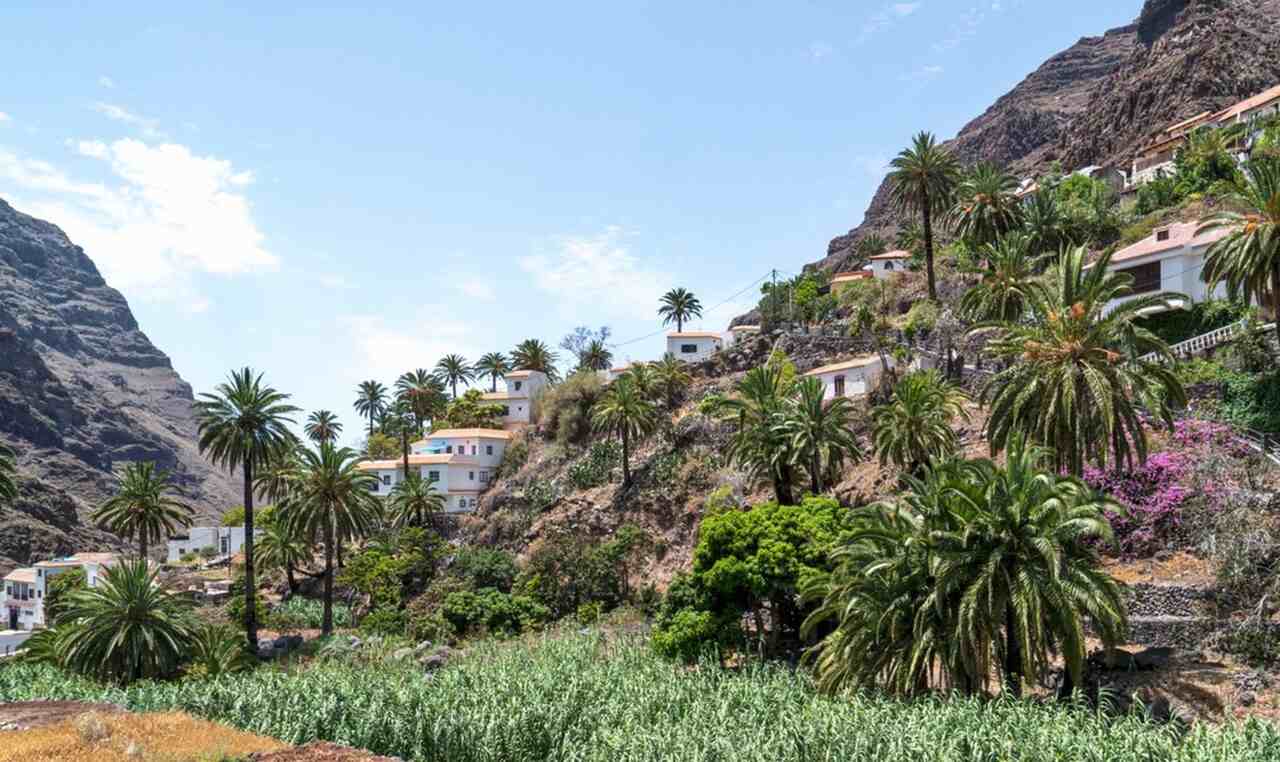 Valle del Rey pueblo La Gomera