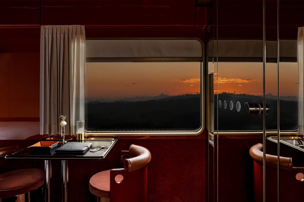 Orient Express, Italia, tren