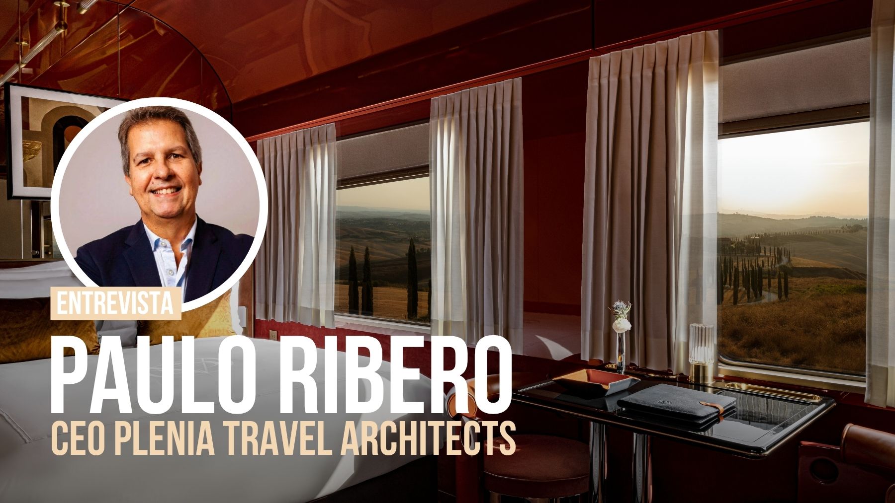 Paulo Ribero sobre el Orient Exprés: «Viajar en el tren más glamuroso de la historia es vivir una película de la época dorada»
