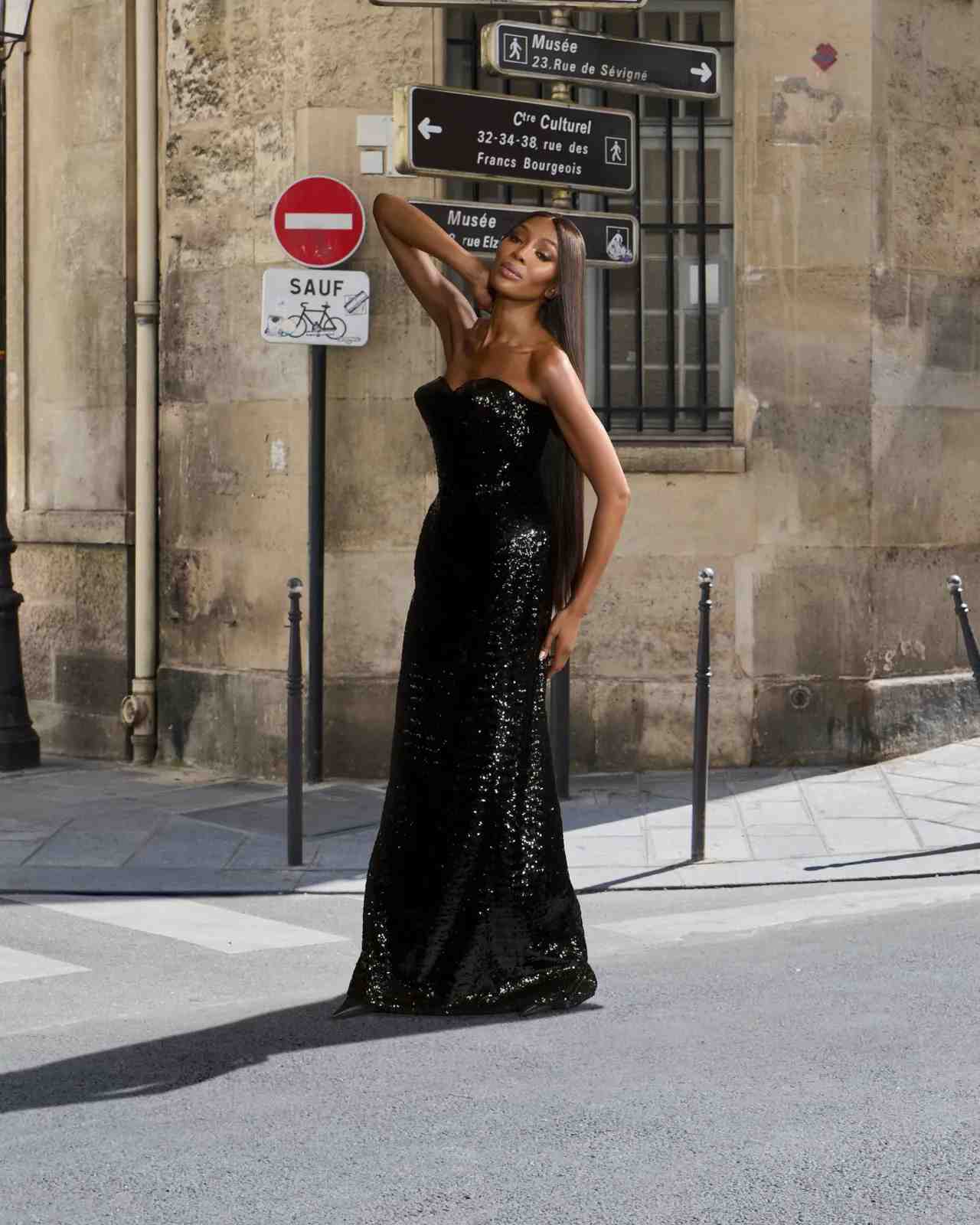 Naomi Campbell de Balenciaga