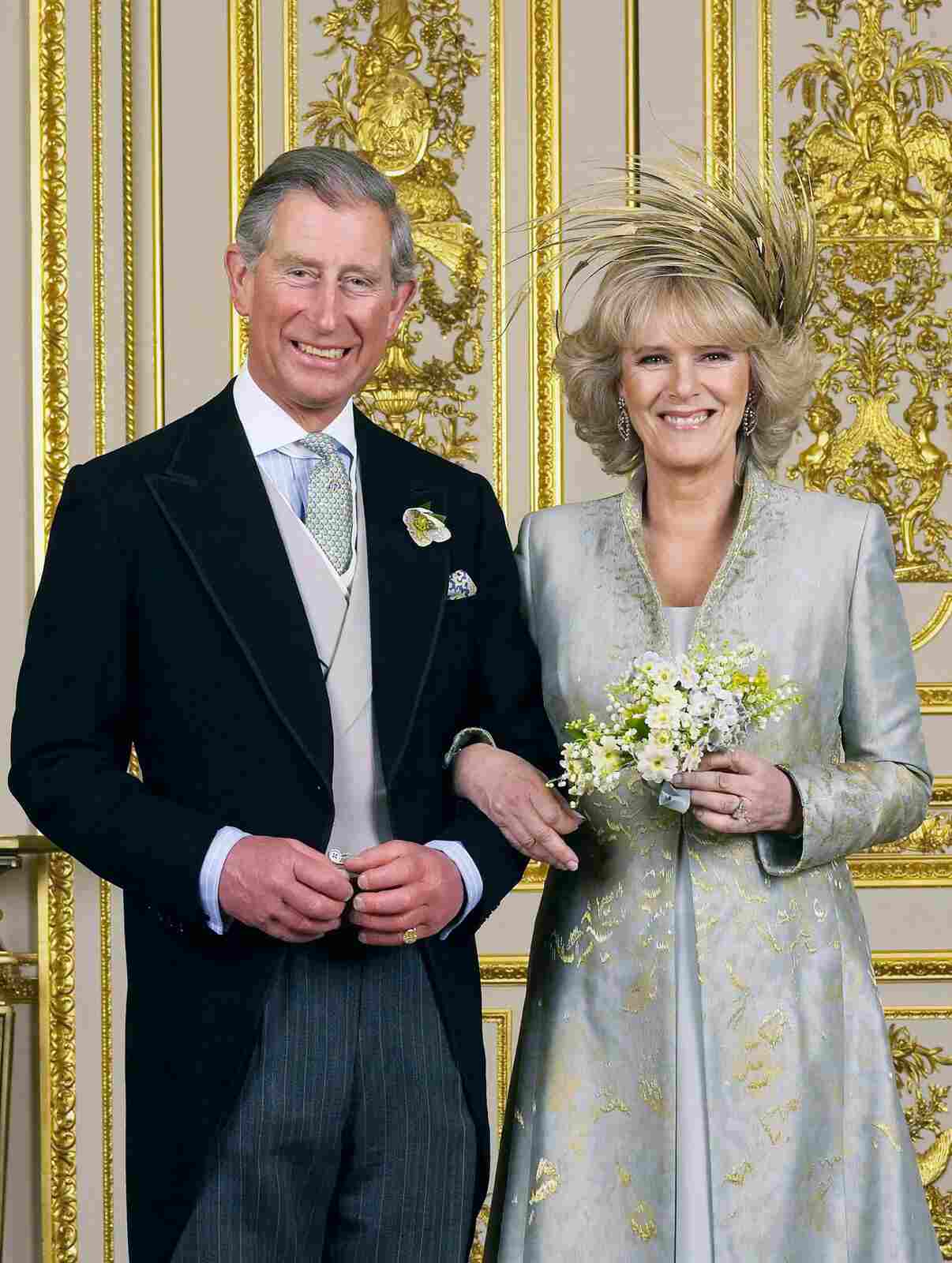 Carlos III y Camila en su boda