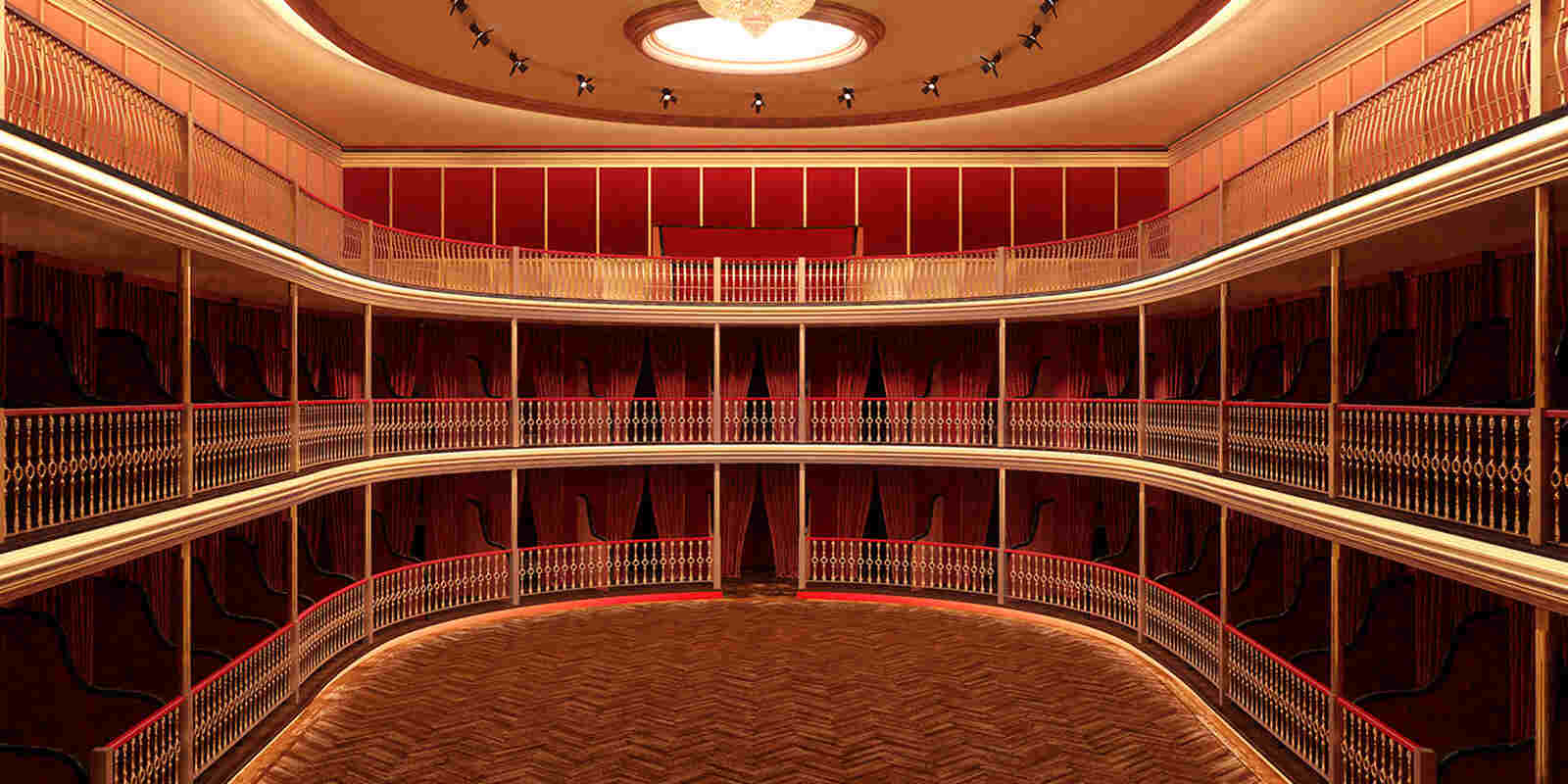 Interior del Teatro Pereyra reformado