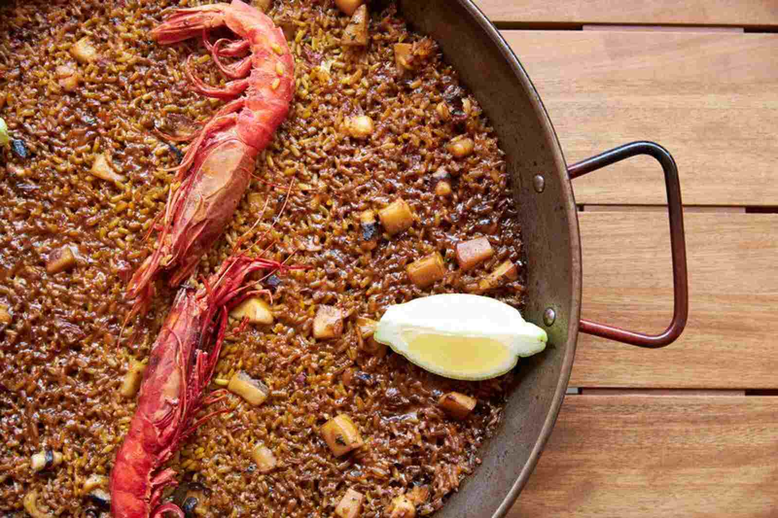 Arroz del beach club de Vibra Hotel Albarg