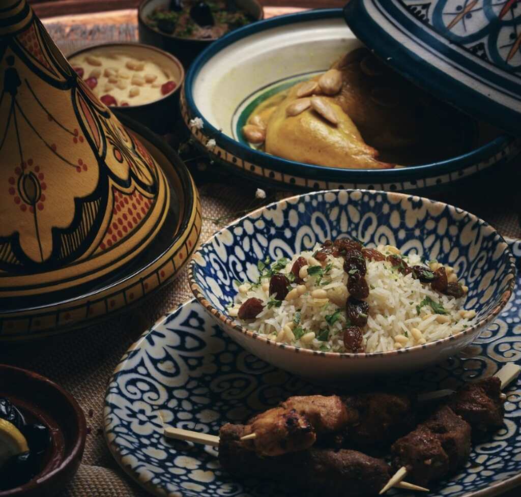 Marrakech, restaurante