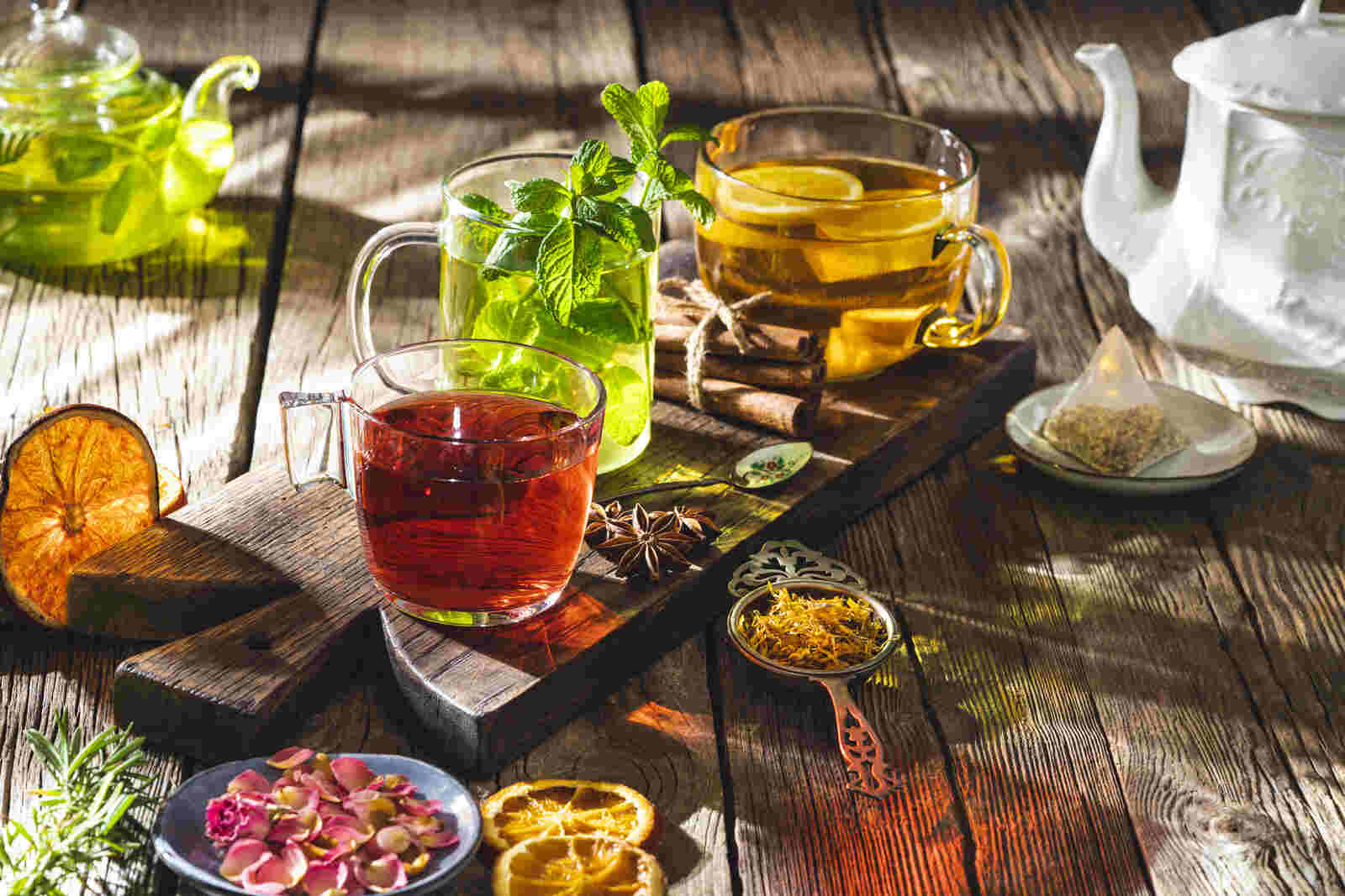 Infusiones estivales