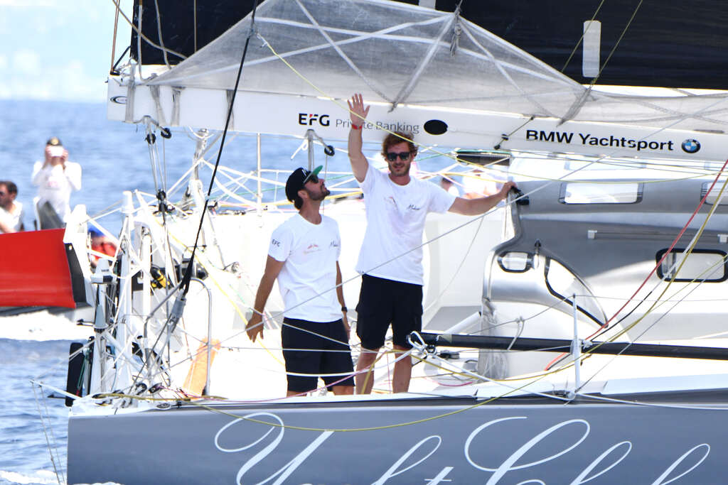 Pierre Casiraghi durante la Monaco Globe Series en Monaco