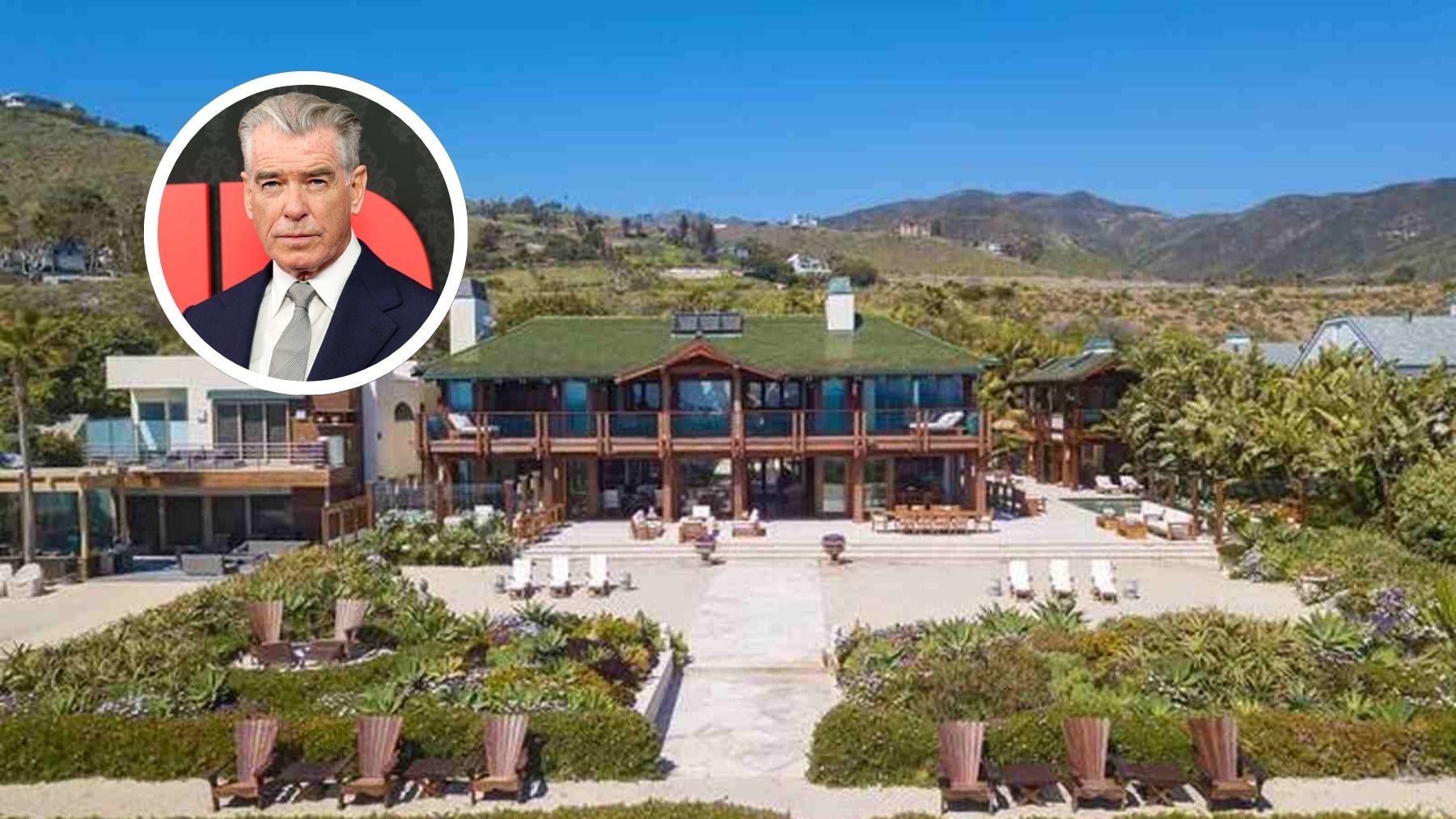 Mansión de Malibú de Pierce Brosnan