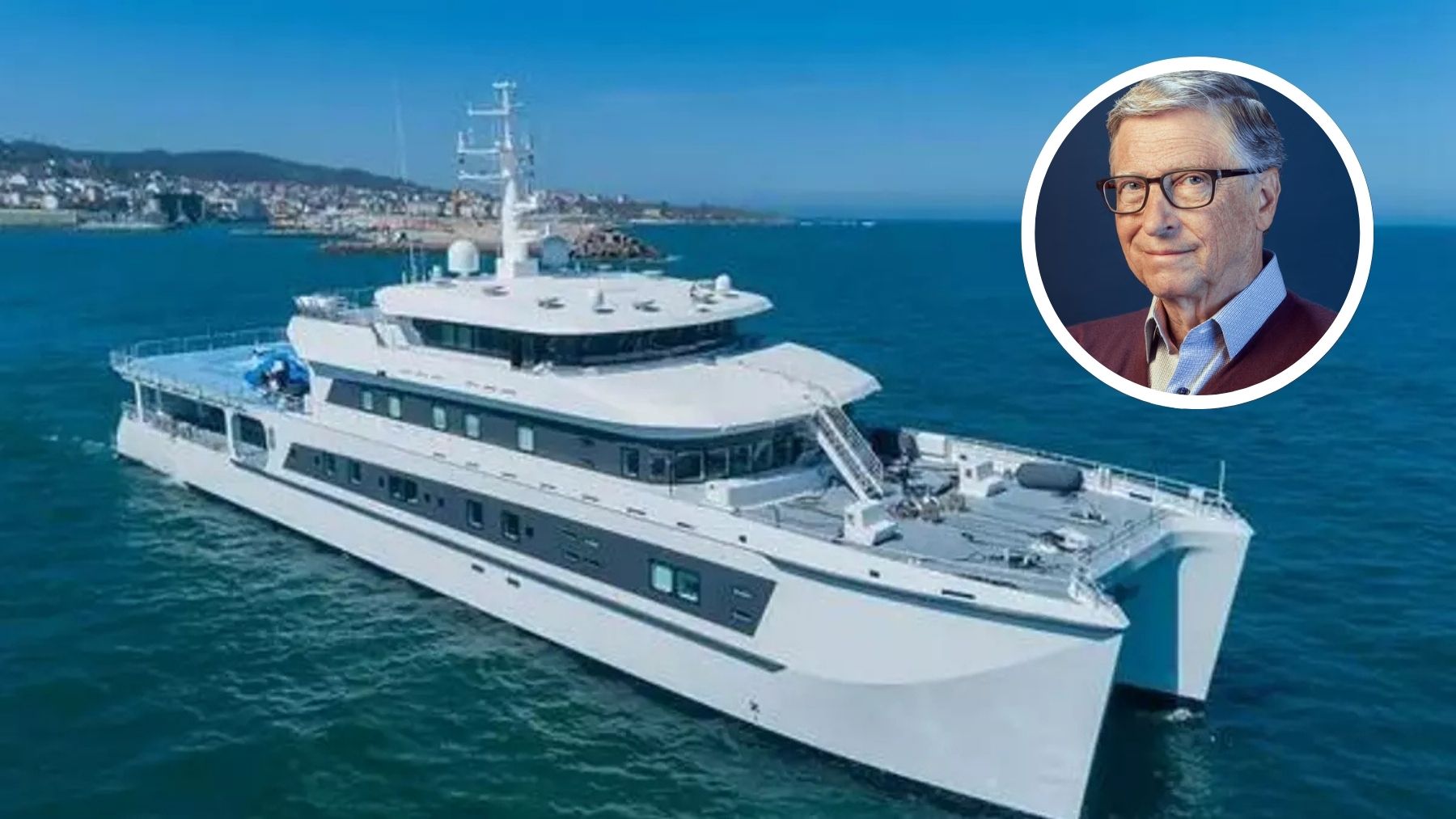 El yate que Bill Gates vendió por 55 millones navega por Ibiza: tiene helipuerto, submarino…