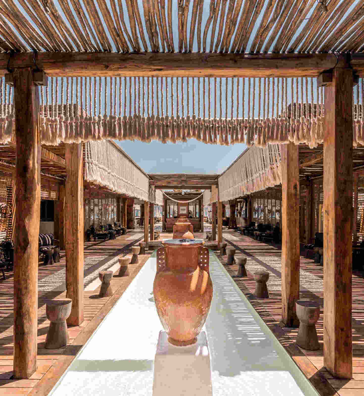 Principote BEach club de Grecia para yates