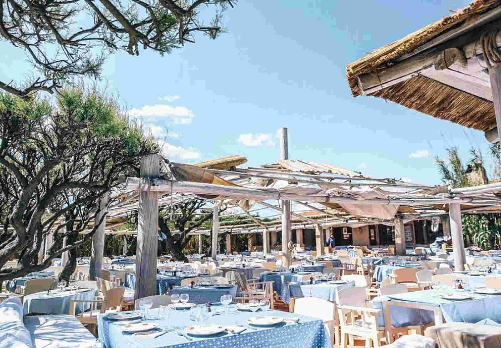 Le Club 55, beach club para yates