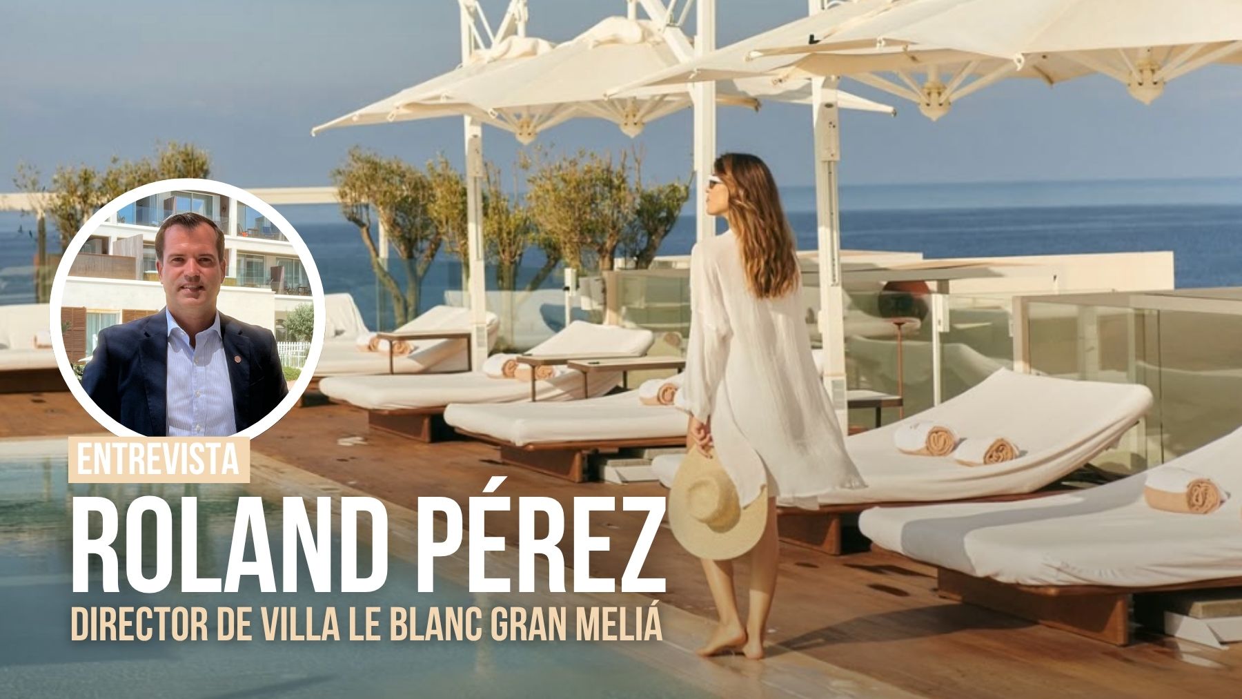 Roland Pérez, sobre el viajero más selecto de Menorca: «Valora el lujo que se percibe más que el que se exhibe»