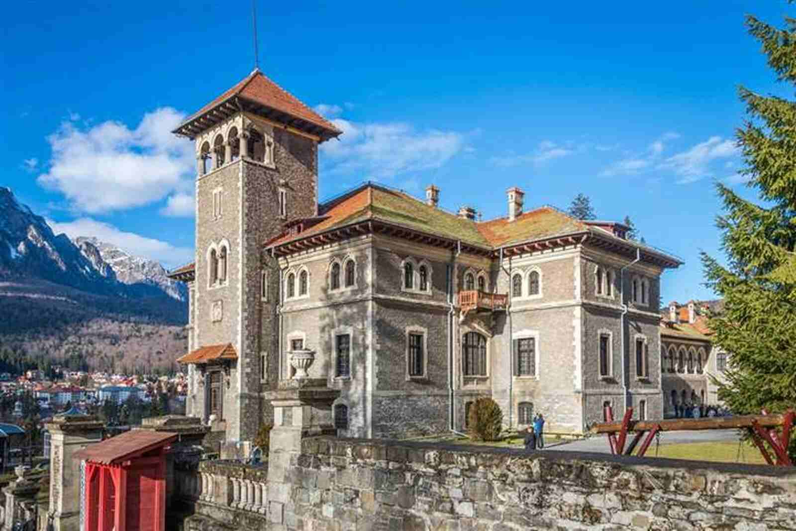 Castillo de la serie miércoles