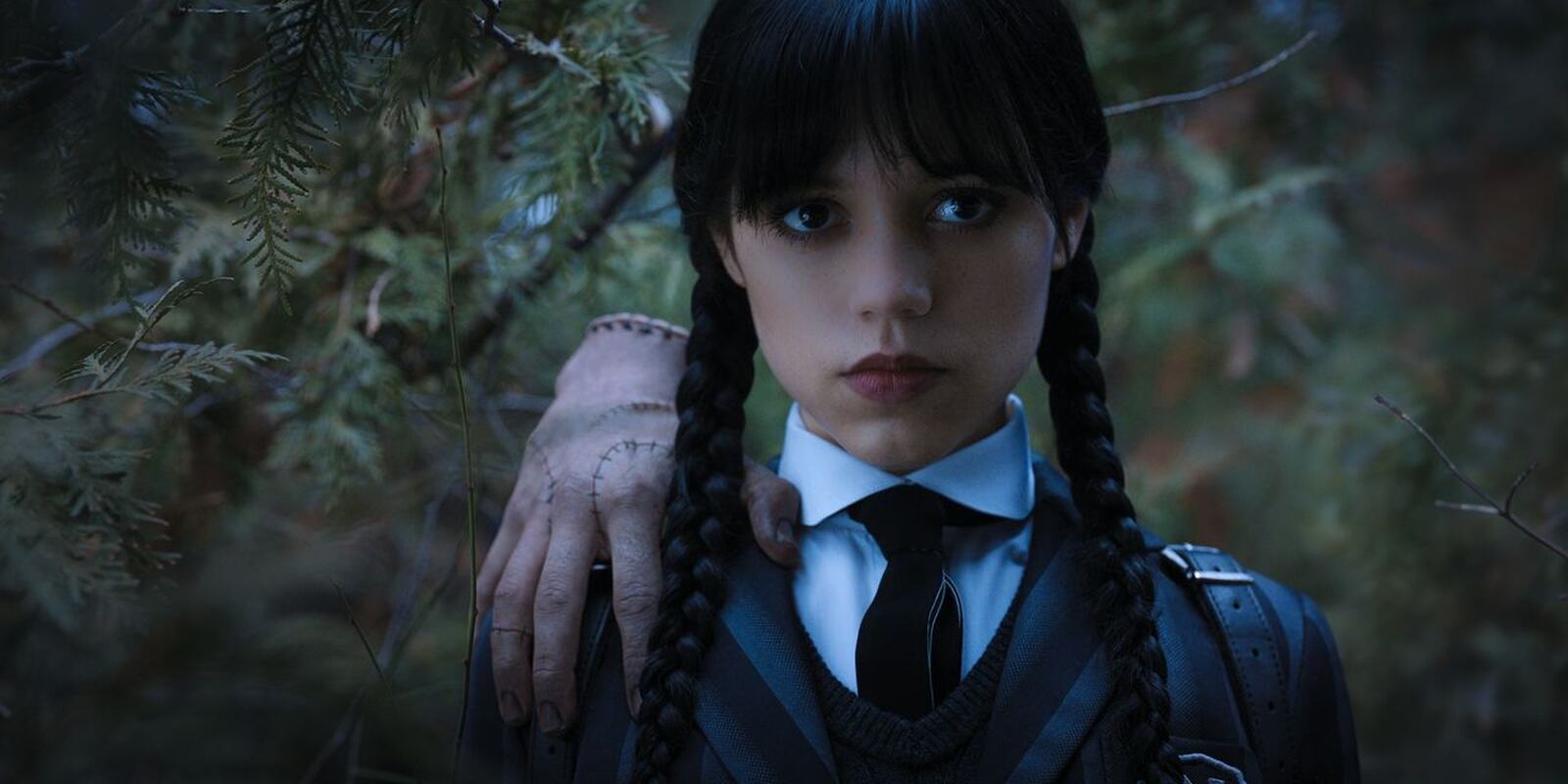 Miércoles Addams en la serie de Netflix