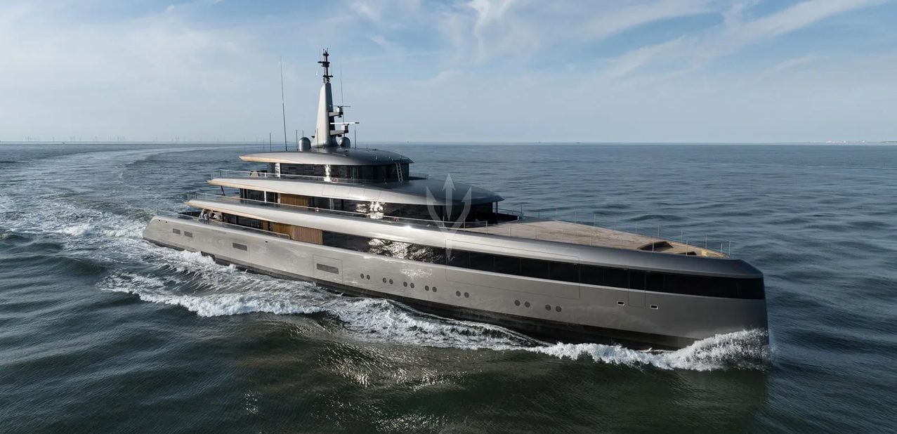 El imperio flotante de Zak Brown, Director Ejecutivo de McLaren: un yate de 120 millones de euros
