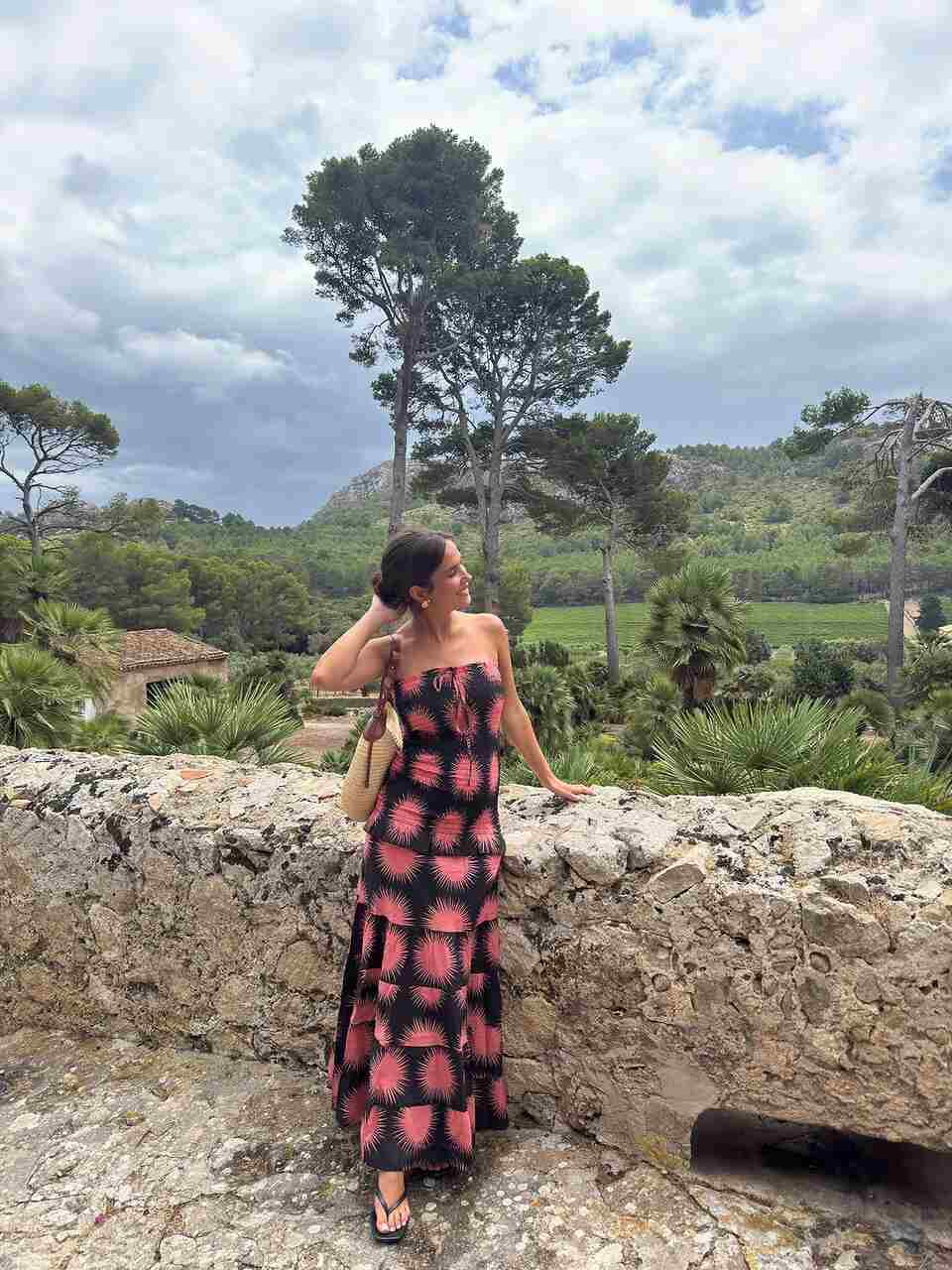maría pombo vestido