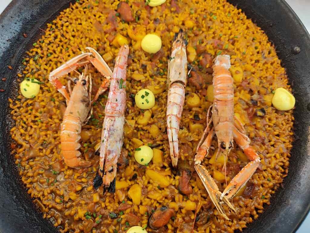 Arroz, paella