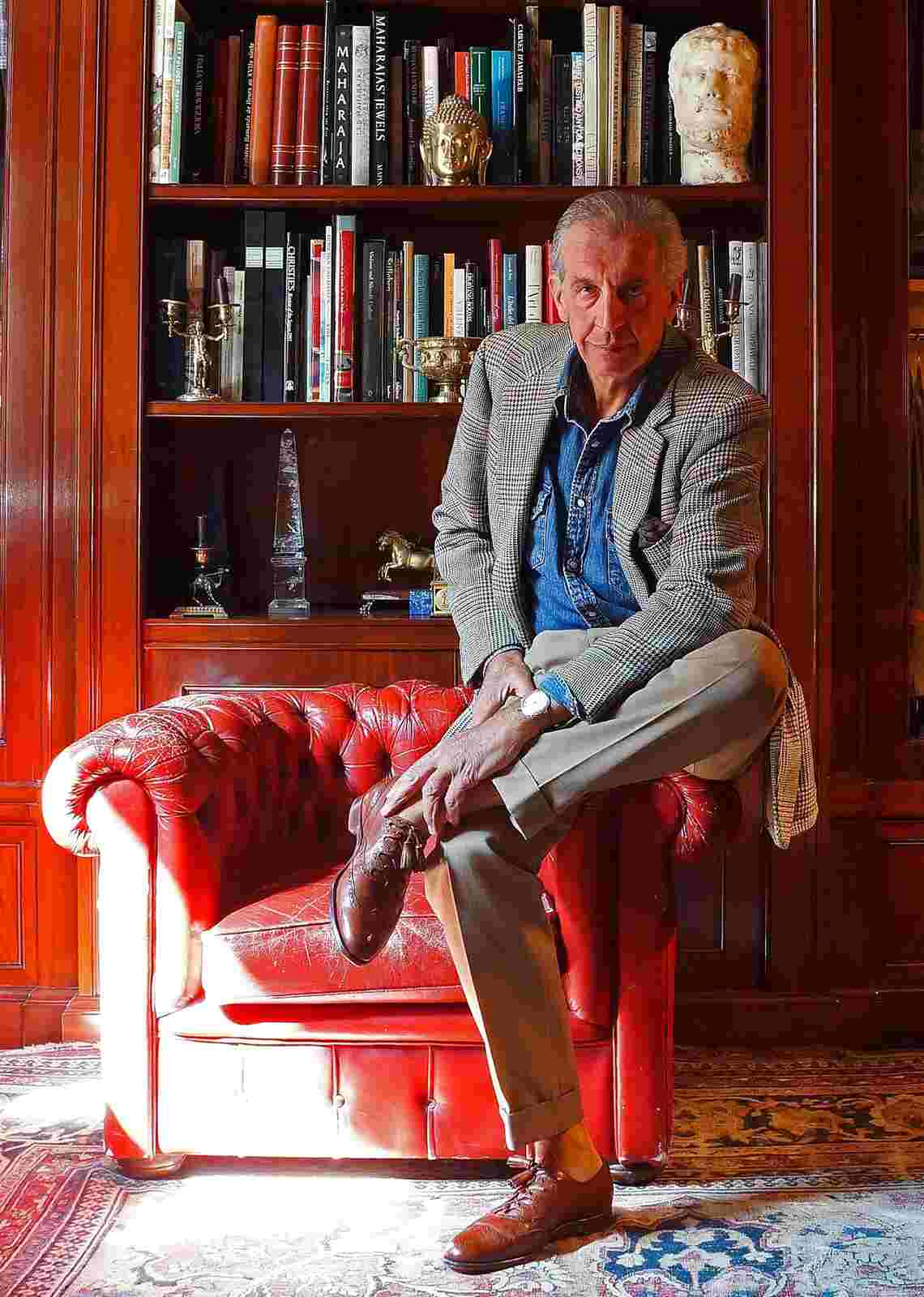 John Goldberger , coleccionista de relojes