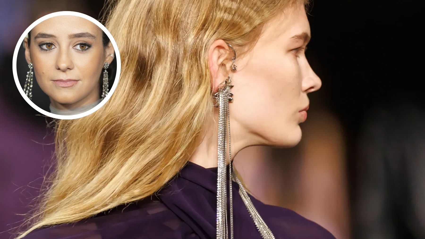 Joyas ‘mesh’: la tendencia metálica del otoño que ya lleva Victoria Federica