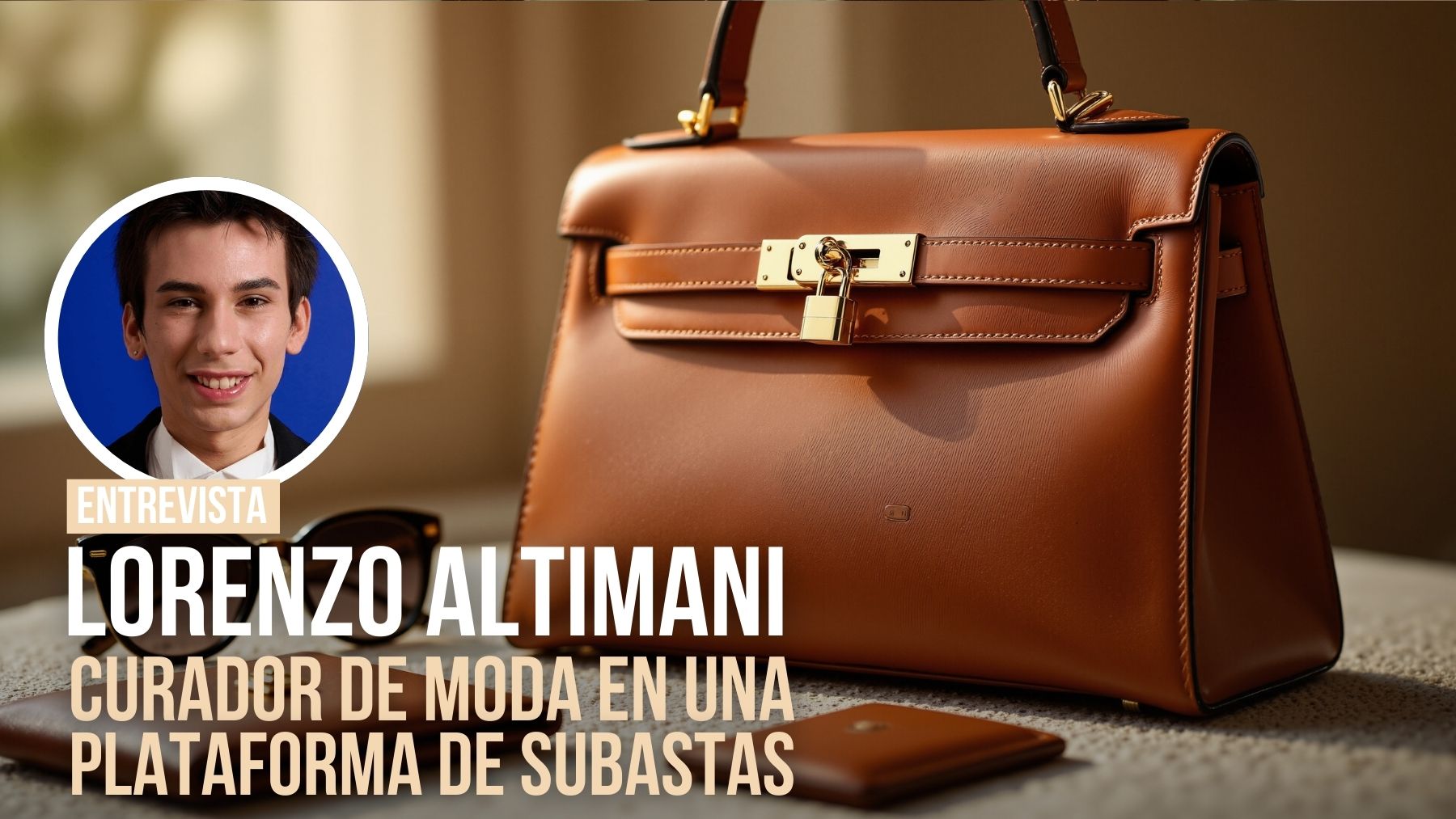 Lorenzo Altimani: «Hay compradores que adquieren falsificaciones por evitar las listas de espera eternas de Hermès»