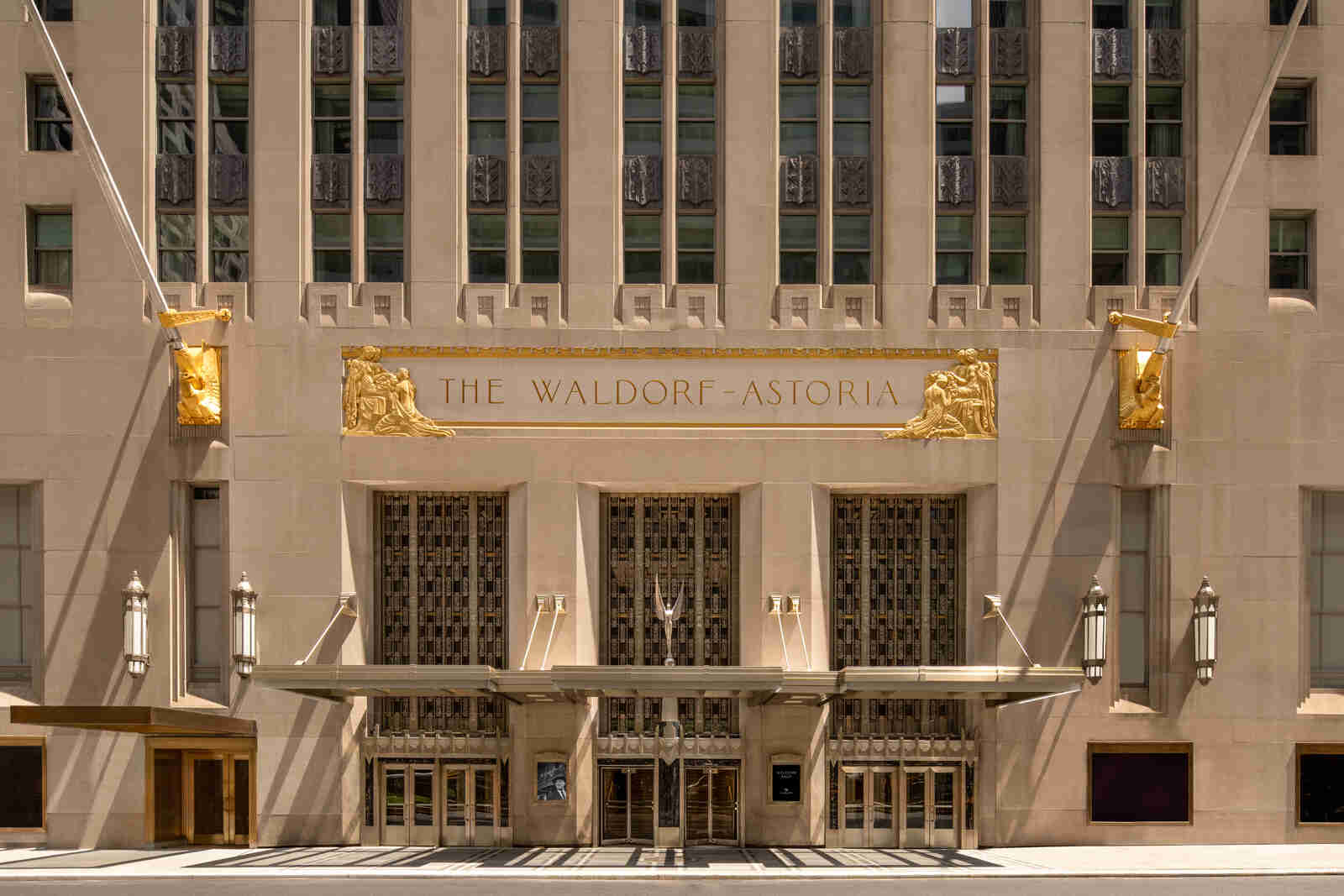 Hall del hotel de Nueva York