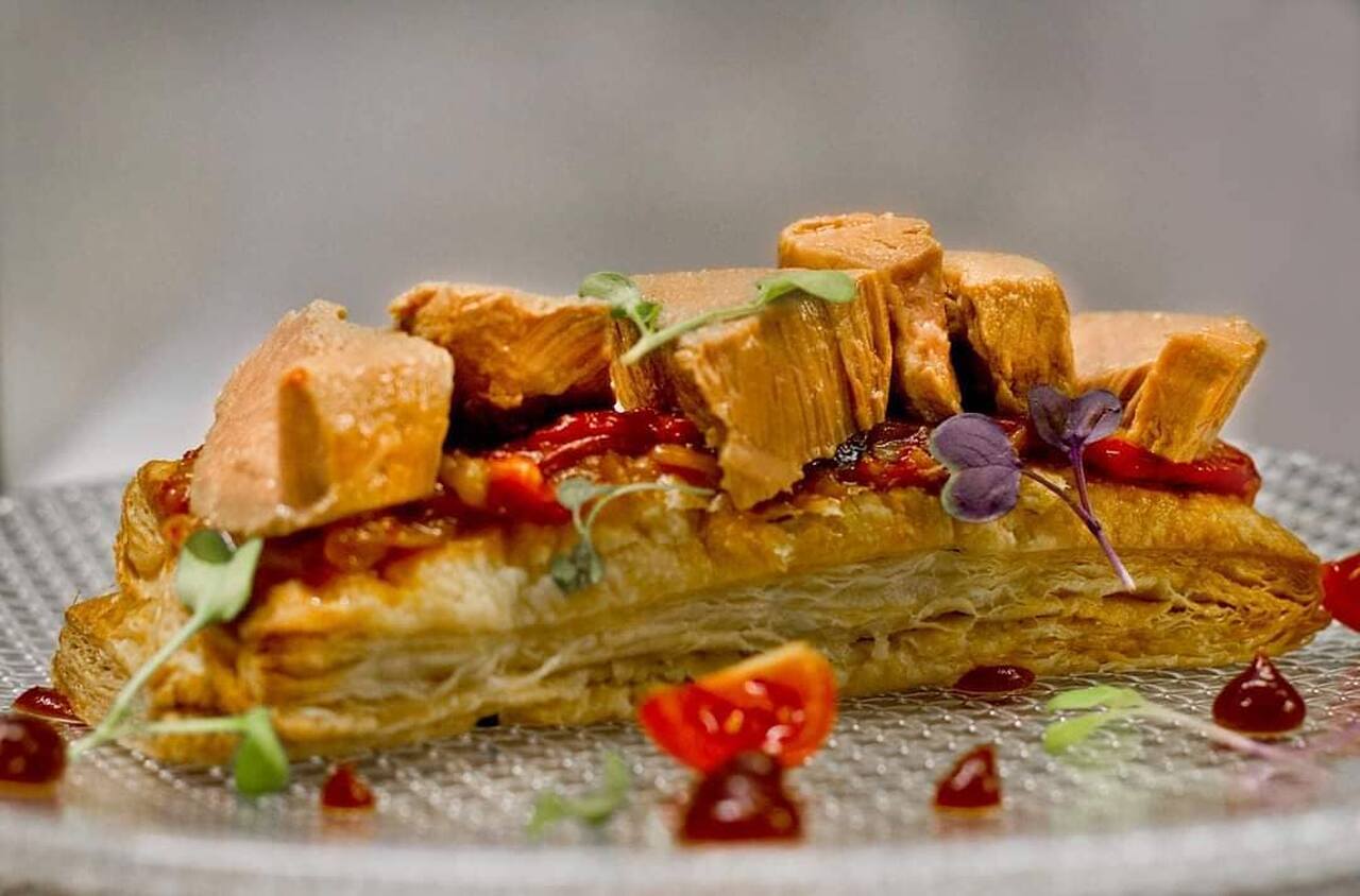 salmon montadito