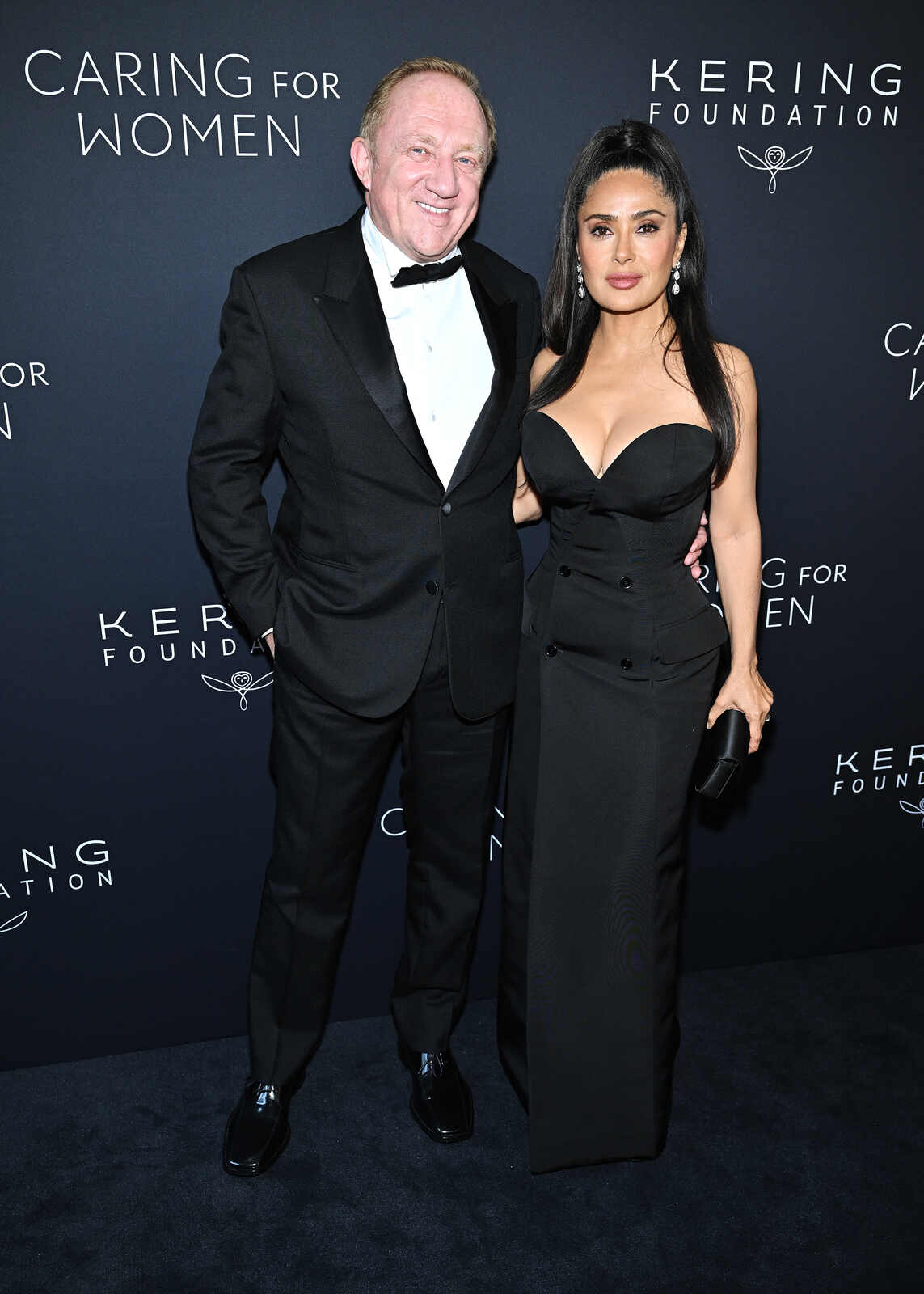 Salma Hayek y su marido