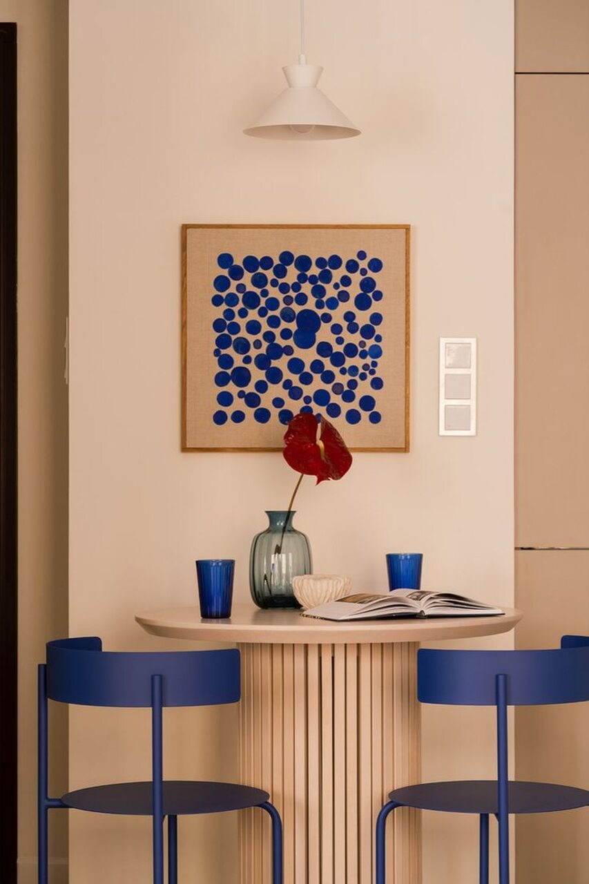 decoración tendencias azul eléctrico, cocina
