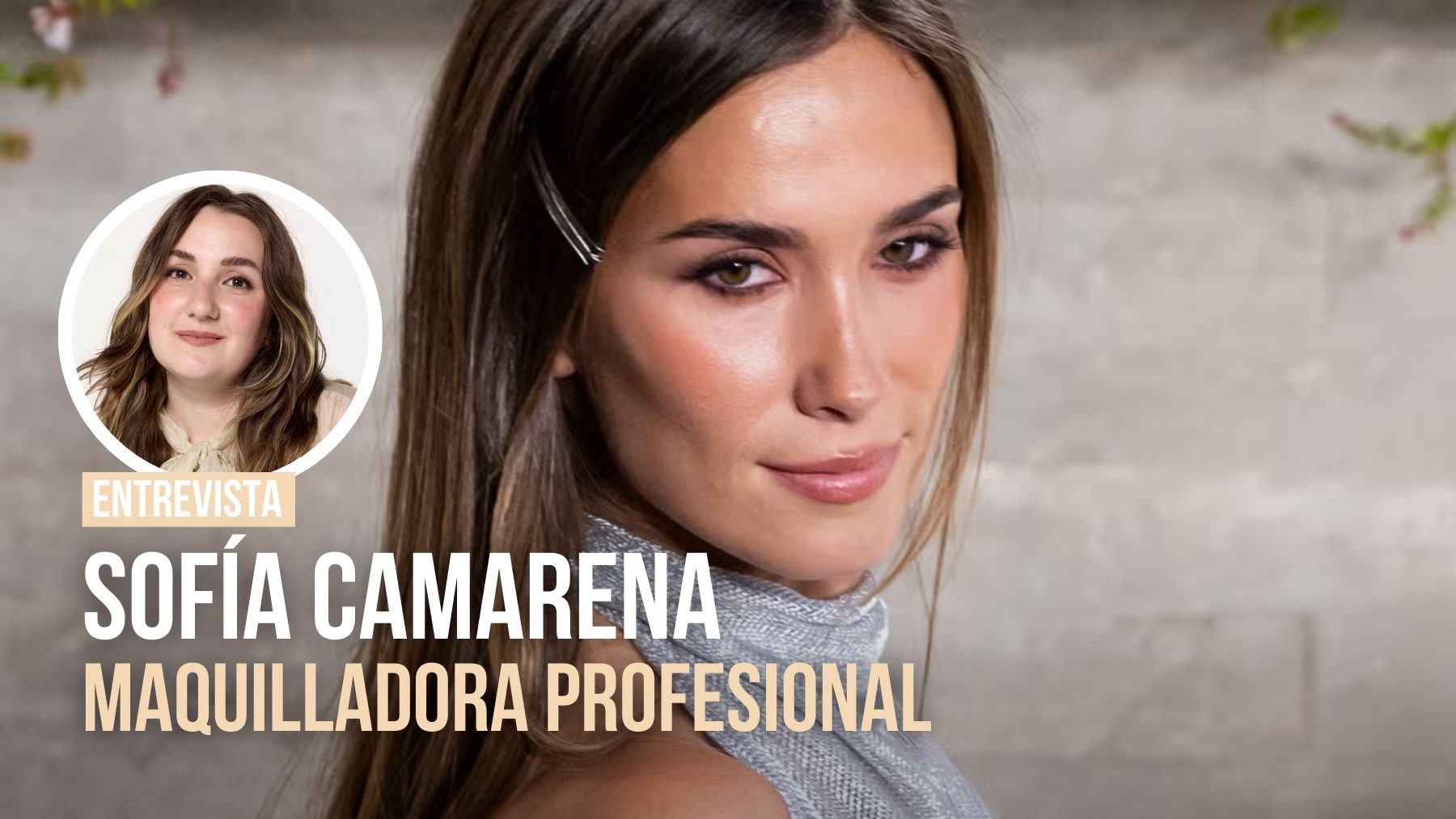 Sofía Camarena: «Una bruma facial es la mejor herramienta para reavivar el maquillaje y mantener el ‘glow’ todo el día»