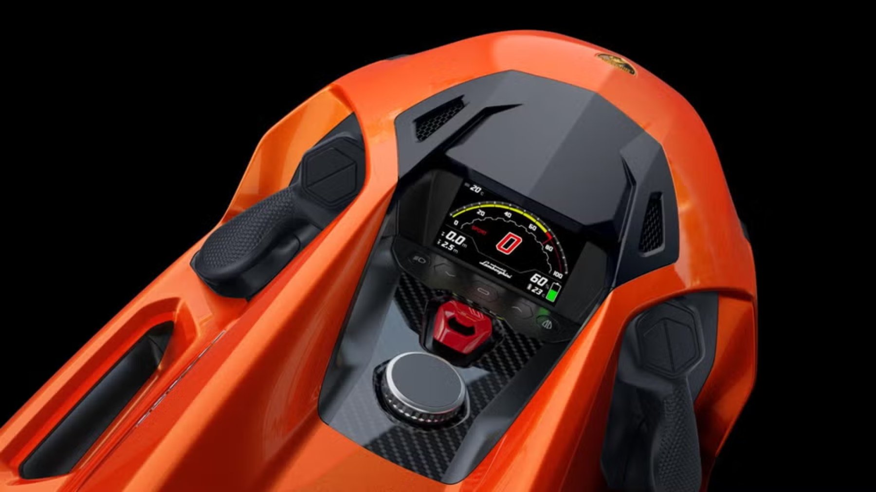 El nuevo Lamborghini no tiene volante ni se conduce: es un monoplaza con velocidad máxima de 35 km/h