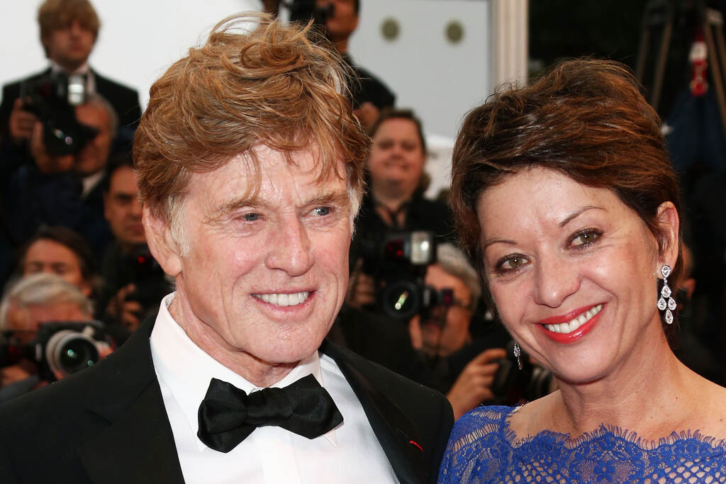 Robert Redford y Sibylle Szaggars