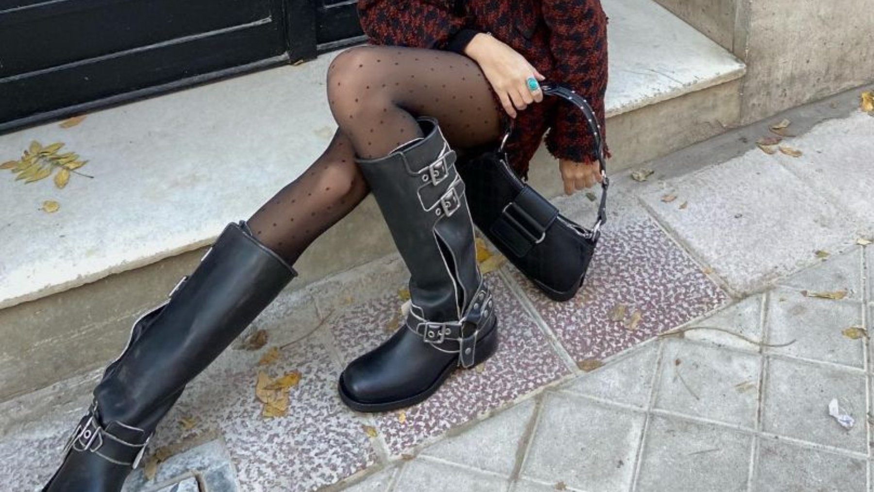 botas moteras estilo