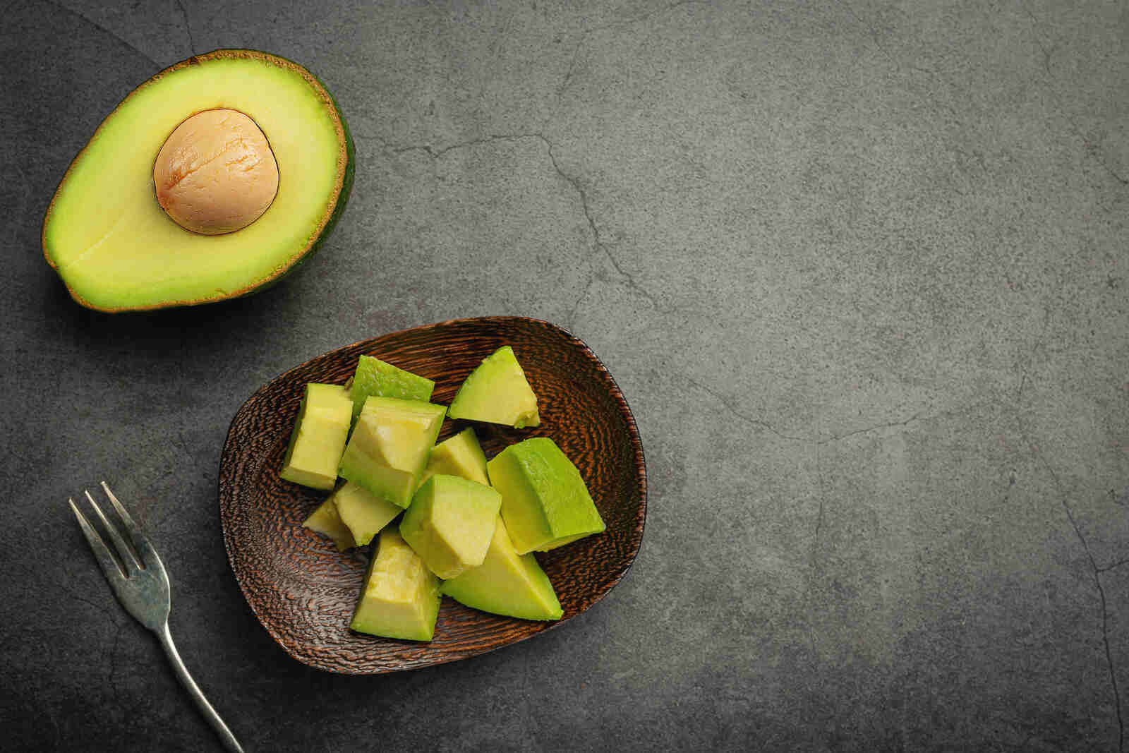 Aguacate cortado