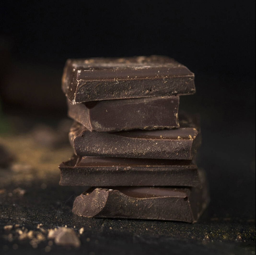 Chocolate negro puro para dieta