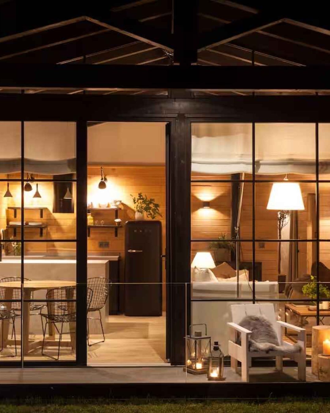 Exterior de una casa rural para hacer escapadas