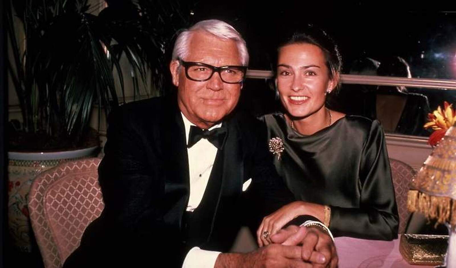 Cary Grant y su viuda Bárbara Harris