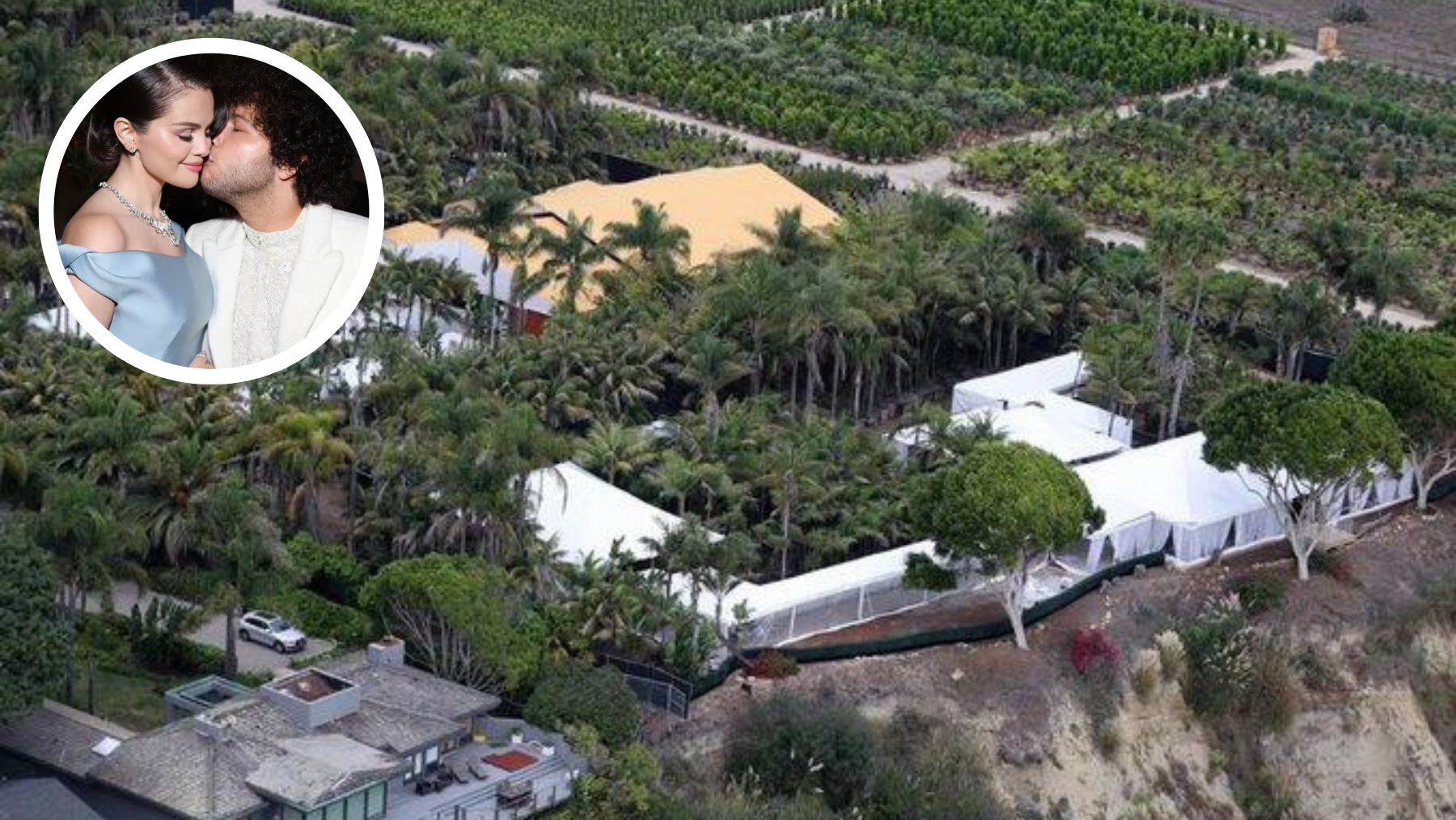 Lugar de la boda de Selena Gómez