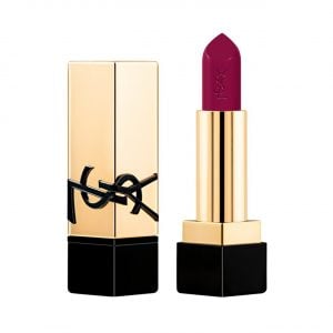 maquillaje de otoño labios rojos