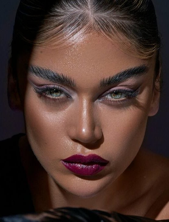 maquillaje de otoño, labios