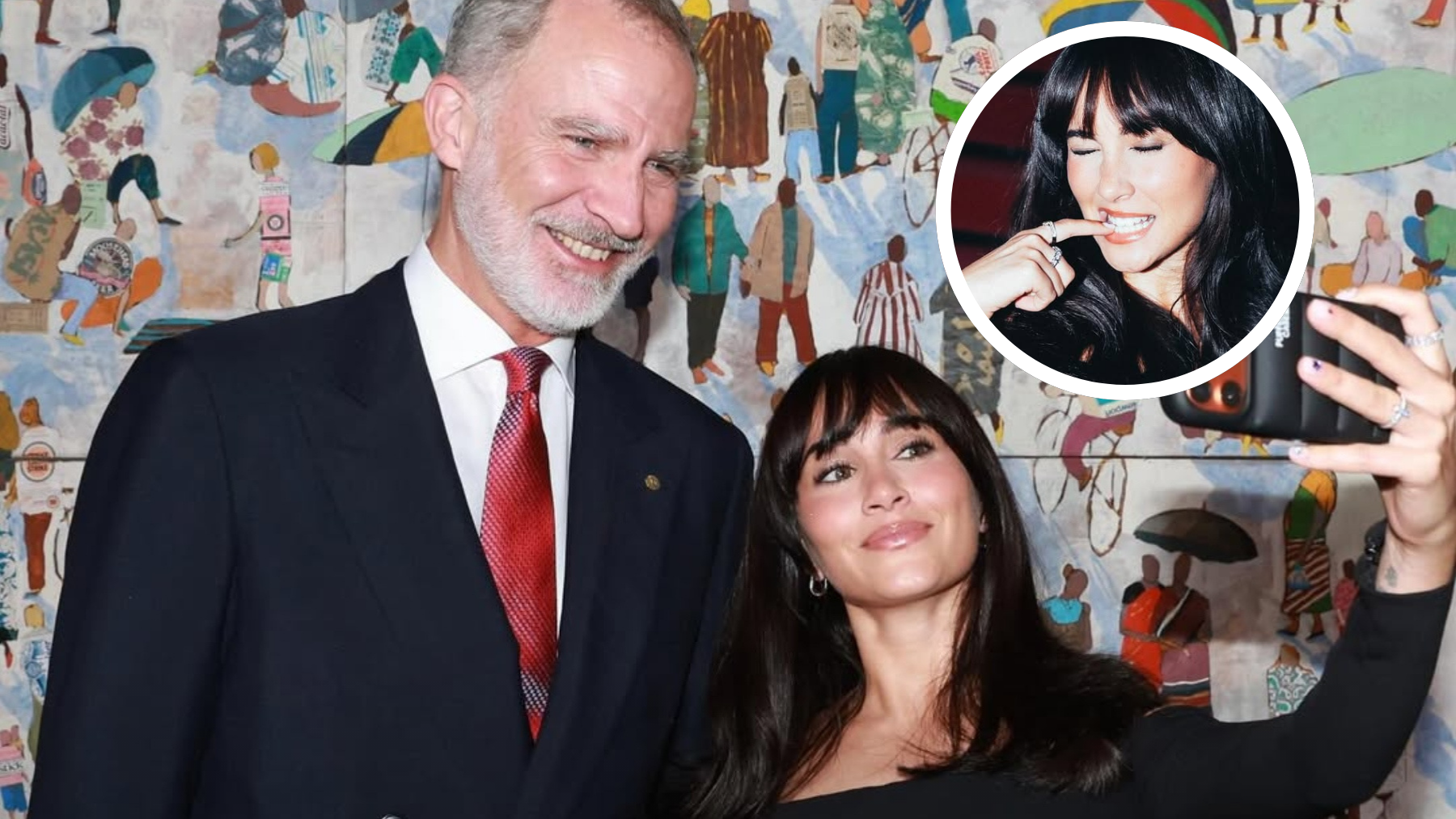 Aitana, Rey Felipe VI, uñas