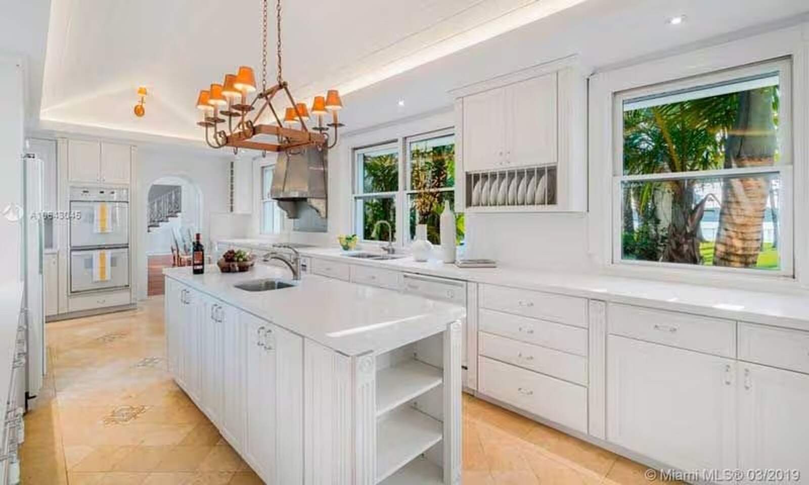 Cocina de la mansión