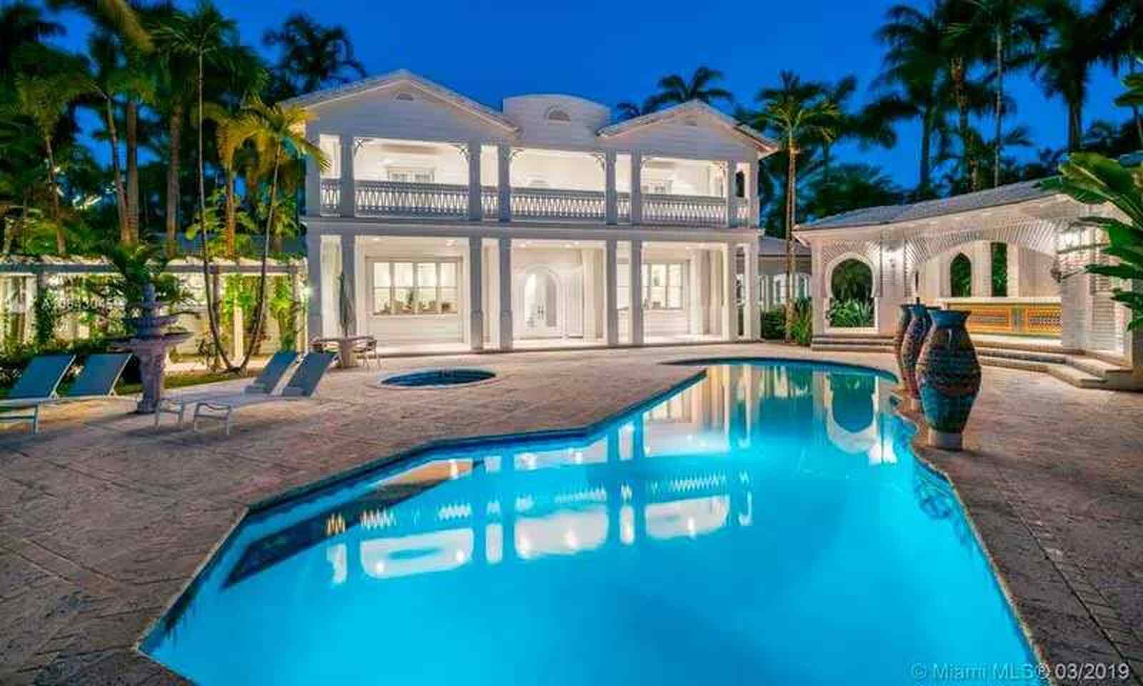 Piscina de Gloria Estefan