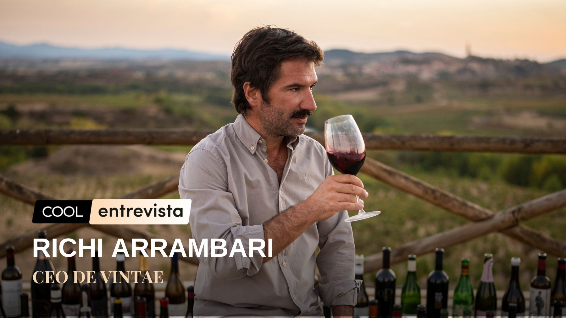 Richi Arambarri: «Vintae Wine Fest es una nueva forma de vivir el vino, sin protocolos, con música y comunidad»