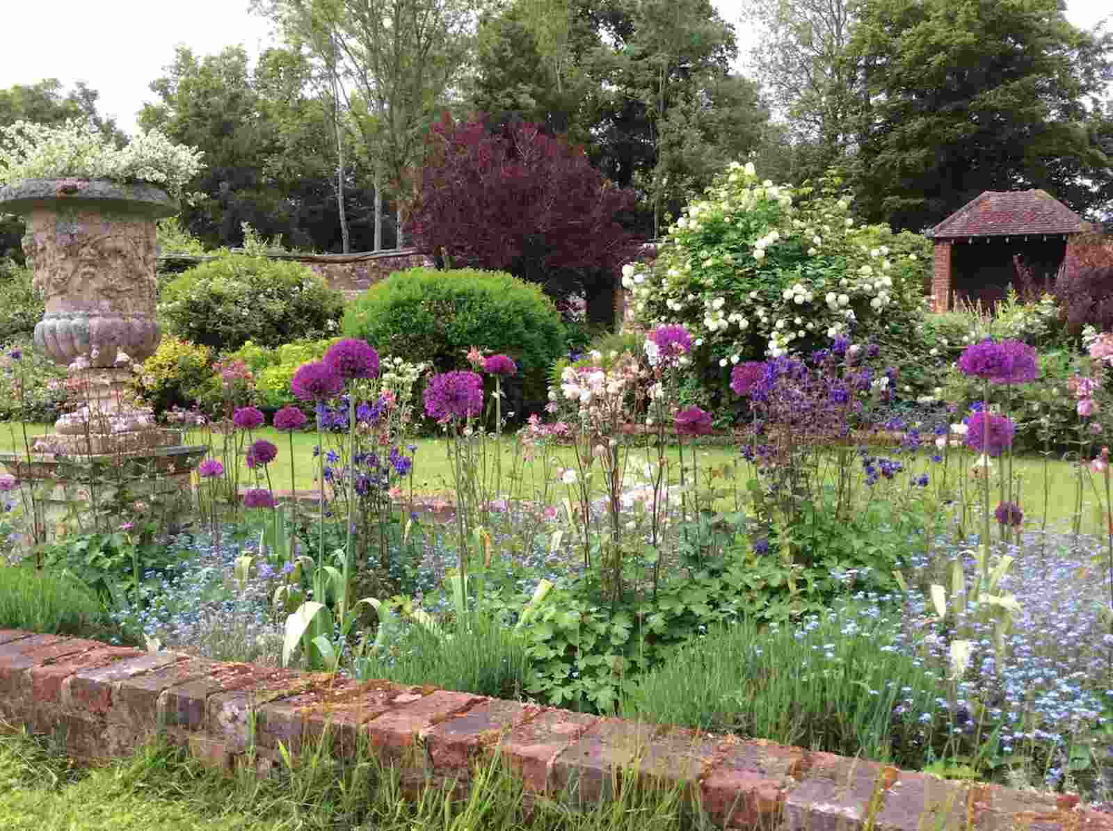Flores de la casa de Jane Austen